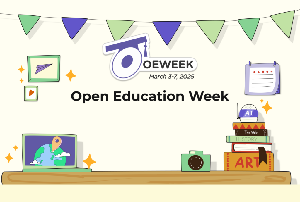 Banner della oe week 2025 - immagine decorativa